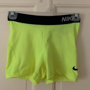 Nike Shorts - Neon Spandex Nike Shorts - Neon Spandex